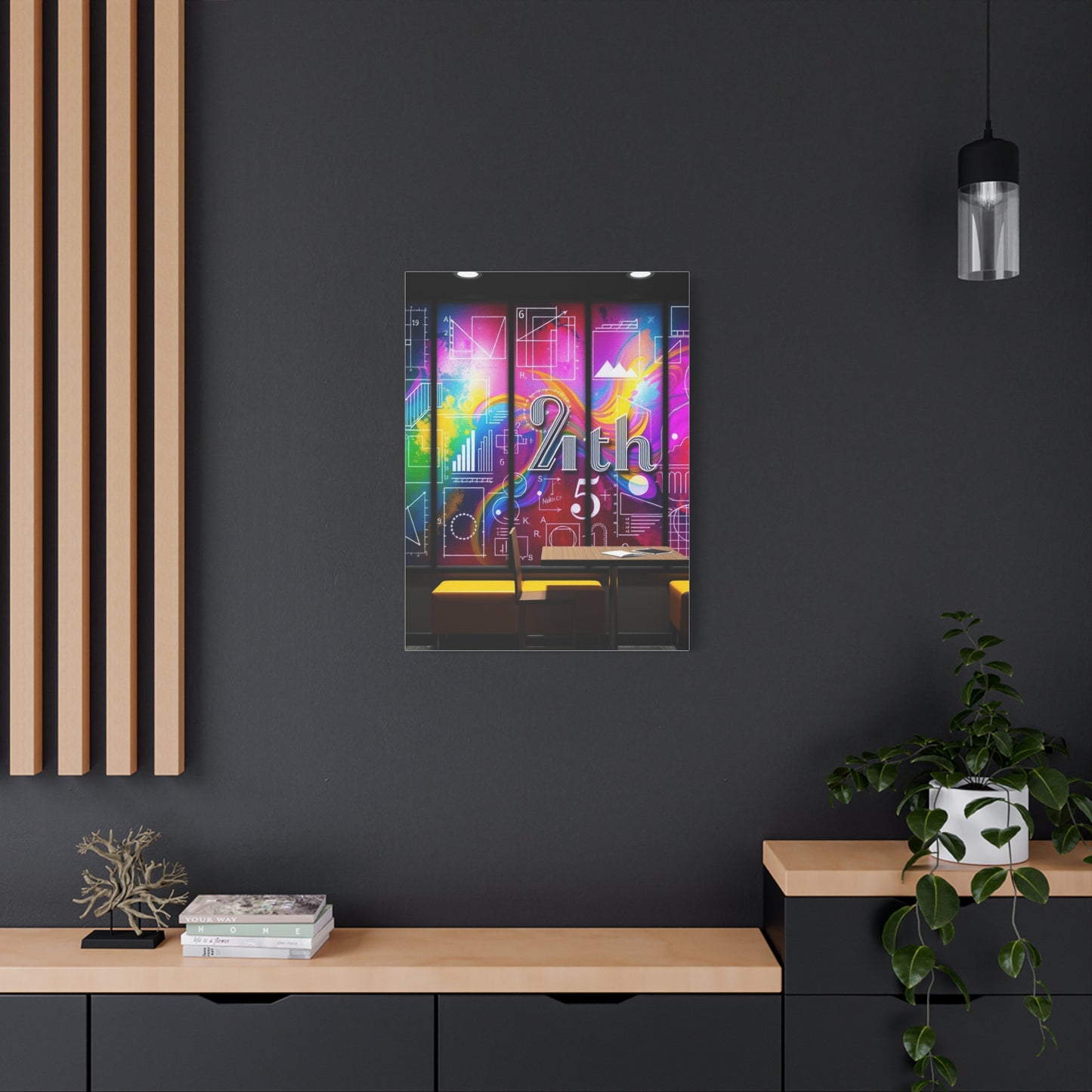 Modern Math Art for Creative Spaces Luxury Canvas Wall Art & Canvas Print
