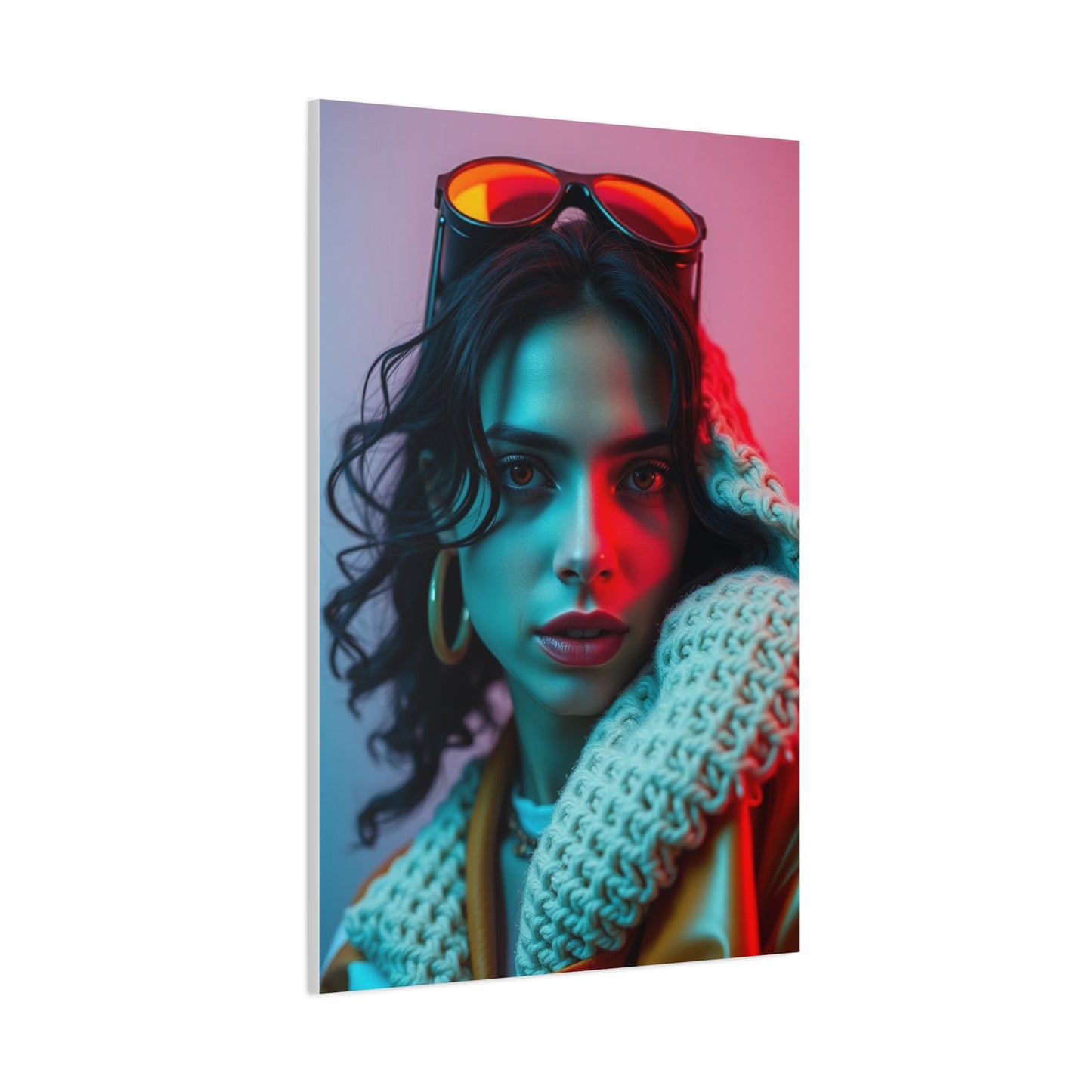 Supreme 70’s Aesthetic Art Canvas Wall Art & Canvas Print
