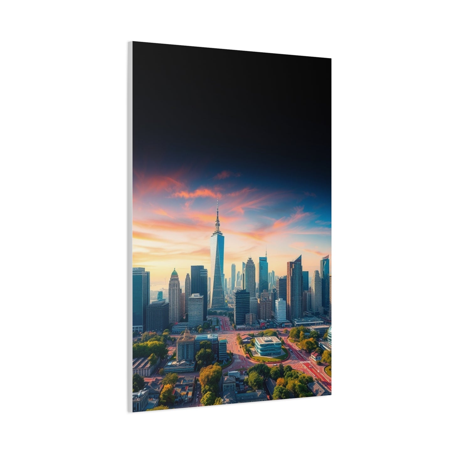 Supreme Skyline Art Beautiful Collection Wall Art & Canvas Print