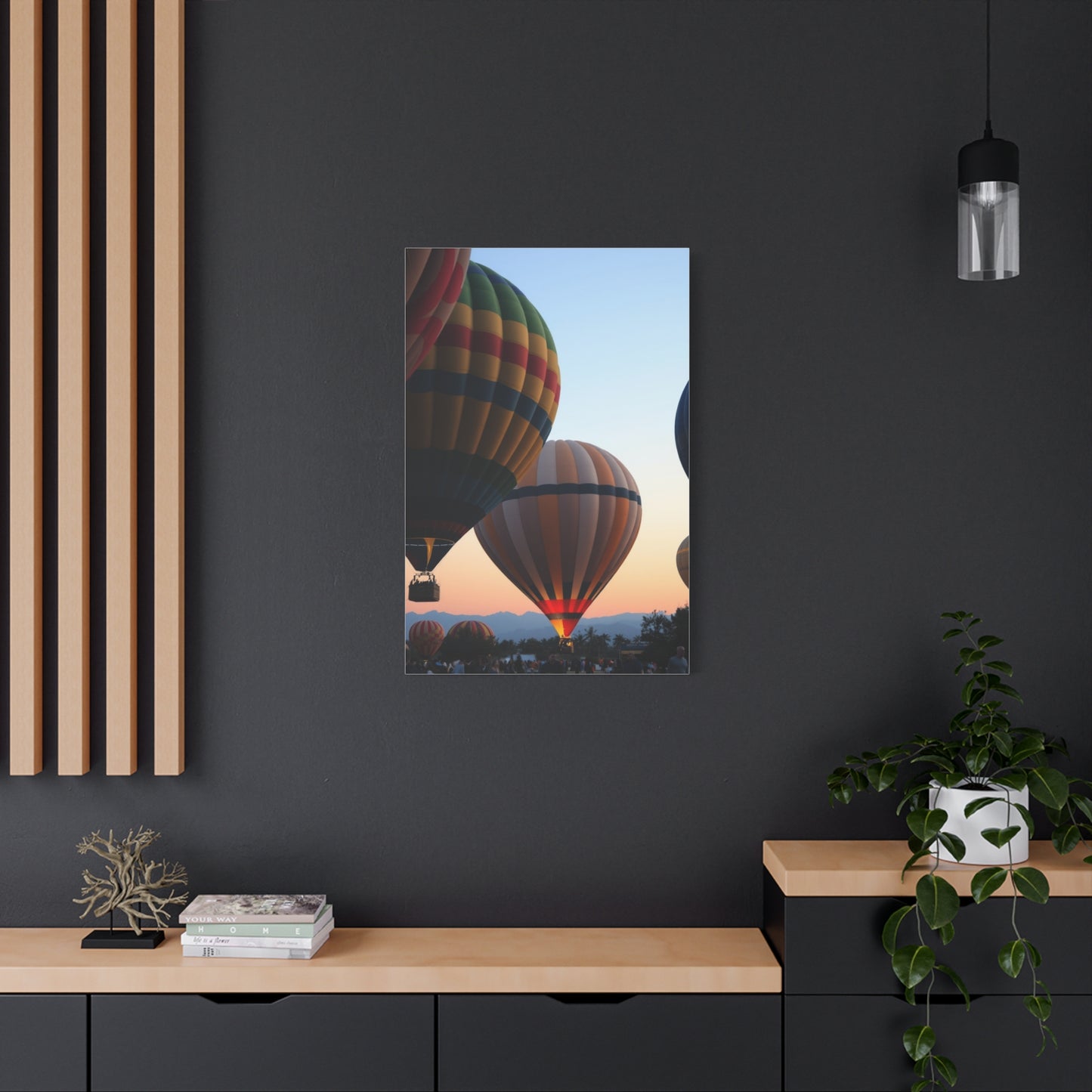 Hot Air Balloon Art Supreme Canvas Wall Art & Canvas Print