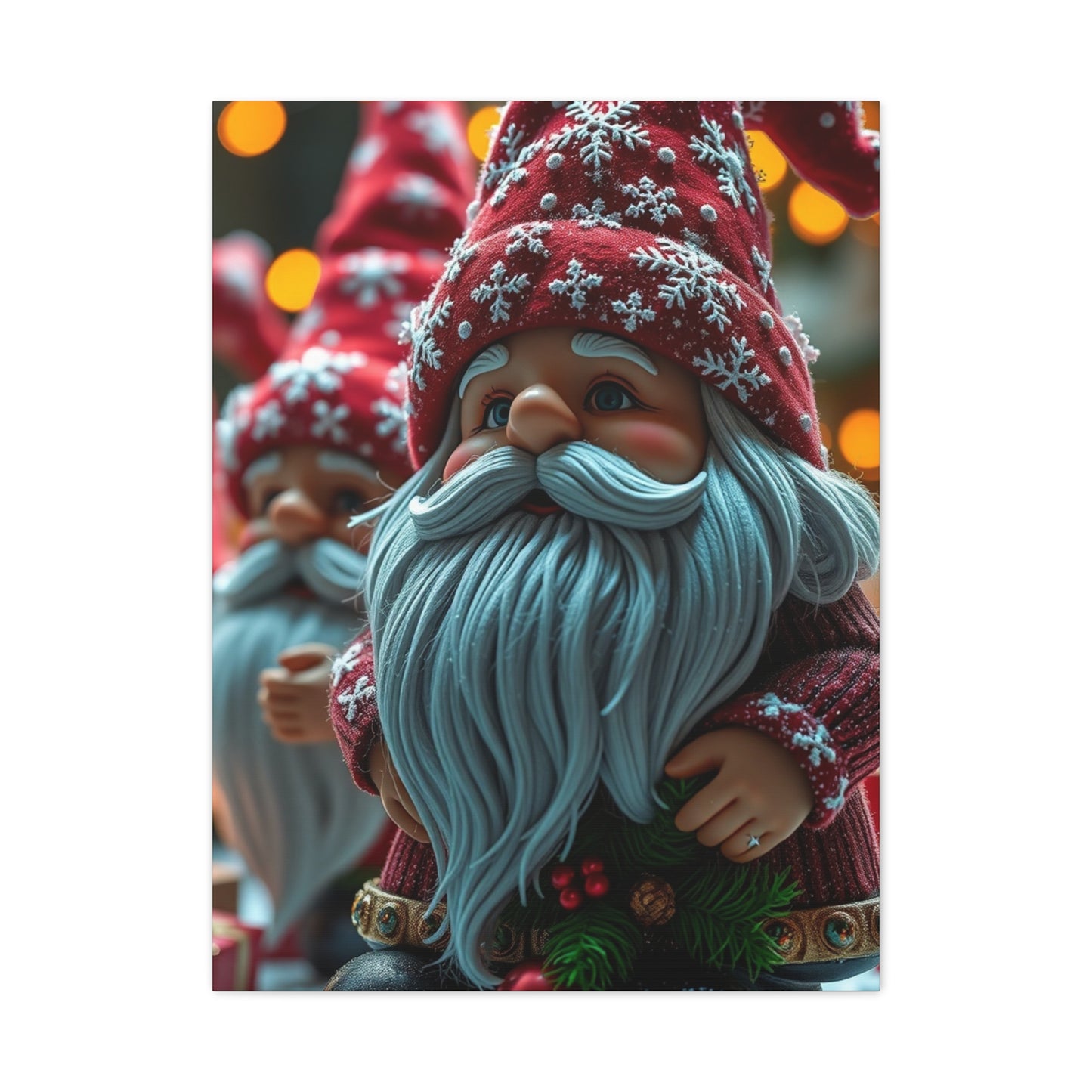 Masterpiece Christmas Gnome Art Vision Wall Art & Canvas Print