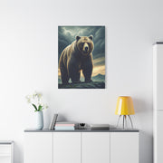 Mountain Overlook Grizzly Wall Art & Canvas Prints