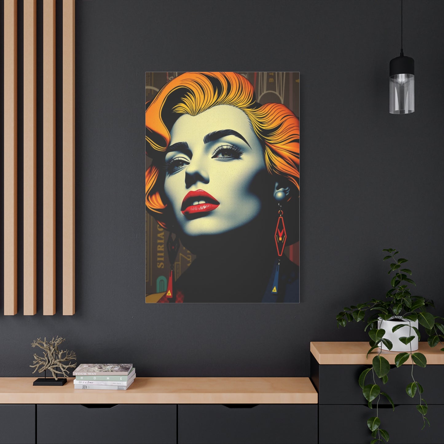 Extravagant Palette Display Wall Art & Canvas Print