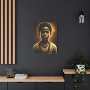 Golden Innocence Portrait Wall Art & Canvas Prints
