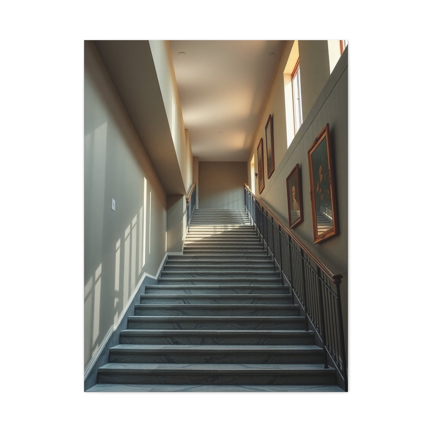 Stair & Staircase Art Canvas Art 9 Wall Art & Canvas Print