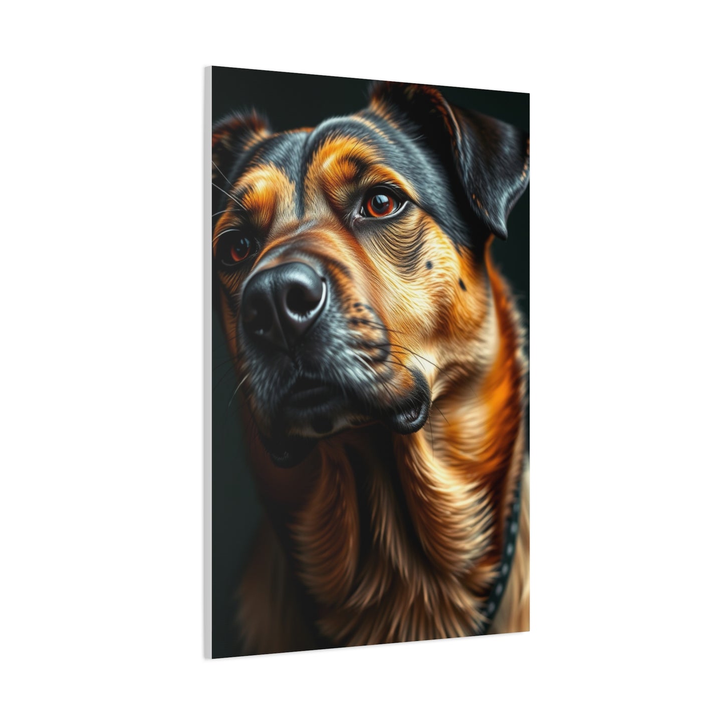 Black and Tan Art Supreme Canvas Wall Art & Canvas Print