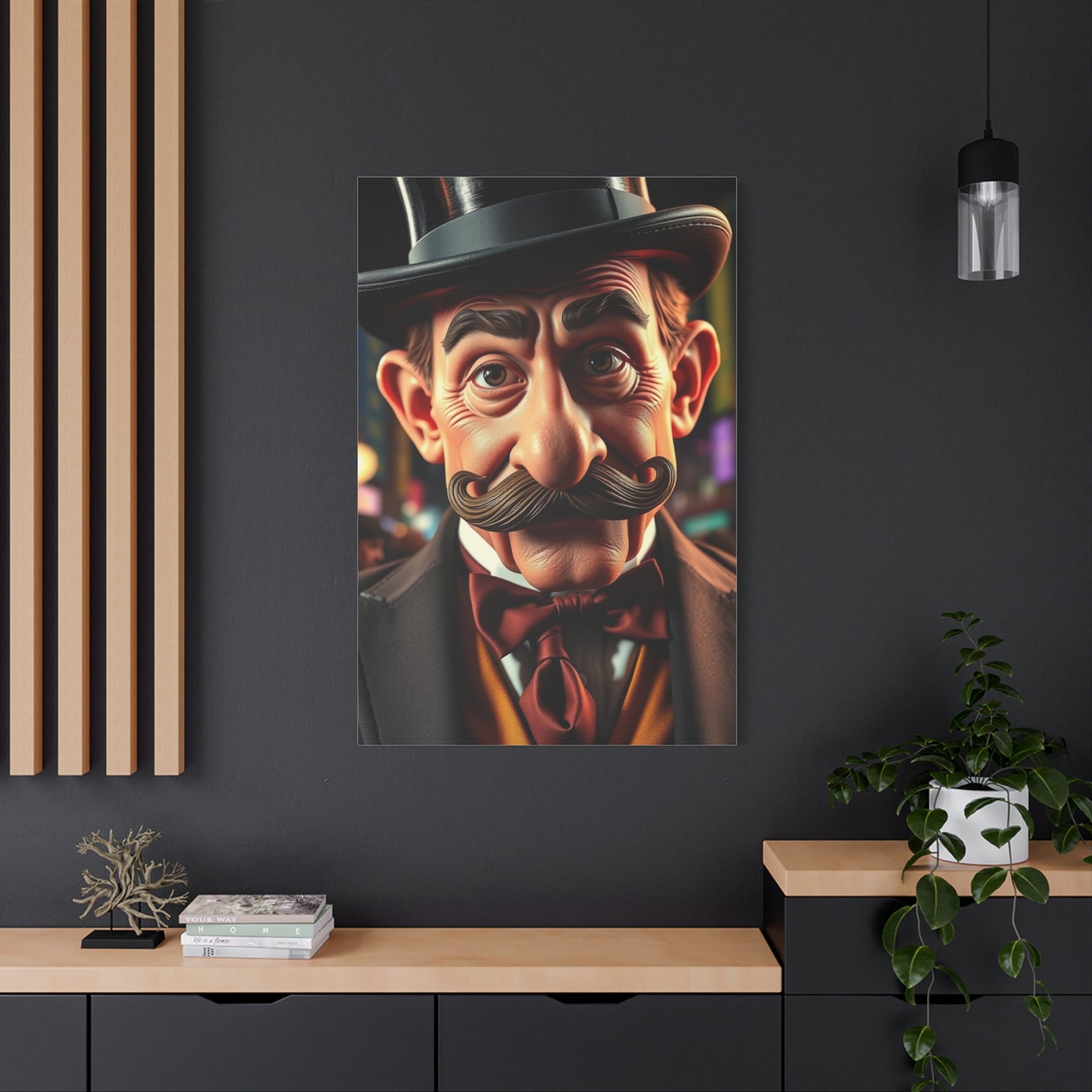 Masterpiece Rich Uncle Pennybags Art Vision Wall Art & Canvas Print