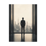 Leadership Vision Window Silhouette Wall Art & Canvas Print
