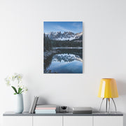 Crisp Alpine Mirror Lake Wall Art & Canvas Print