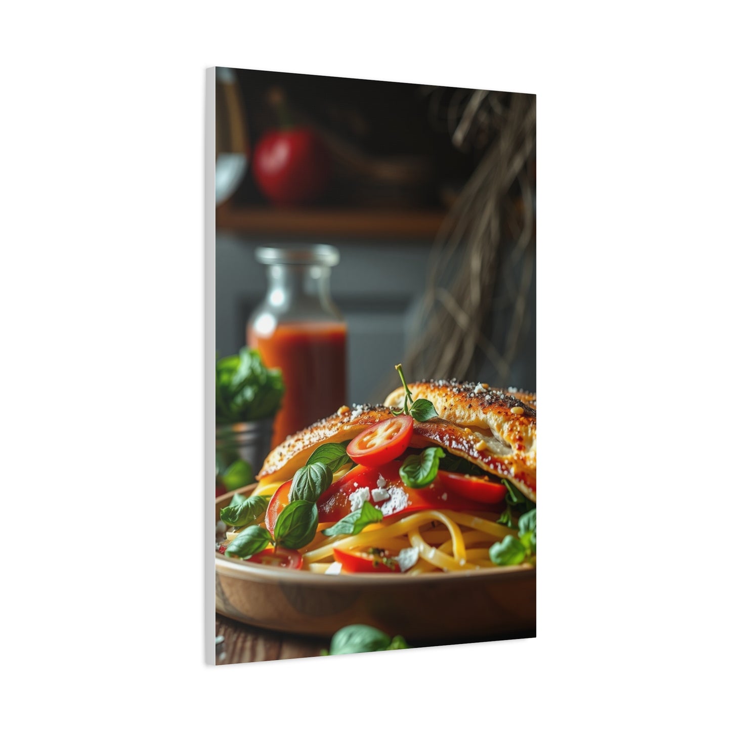 Vision Italian Food Art Art Wall Art & Canvas Print