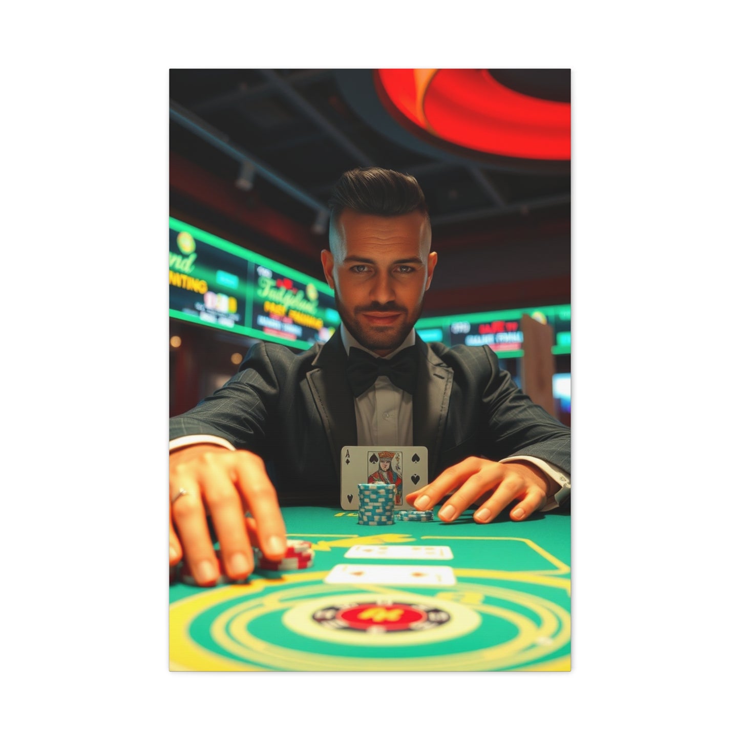 Masterpiece Gambling & Casino Art Vision Wall Art & Canvas Print