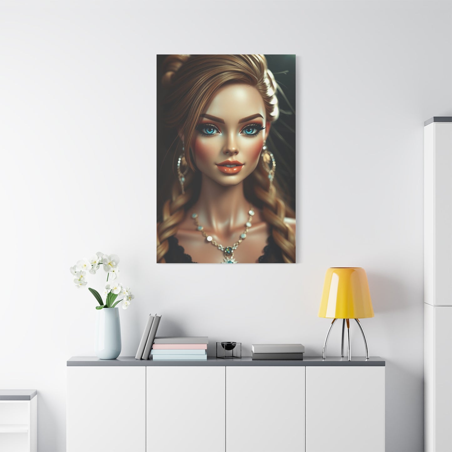 Barbiecore Art Supreme Canvas Wall Art & Canvas Print