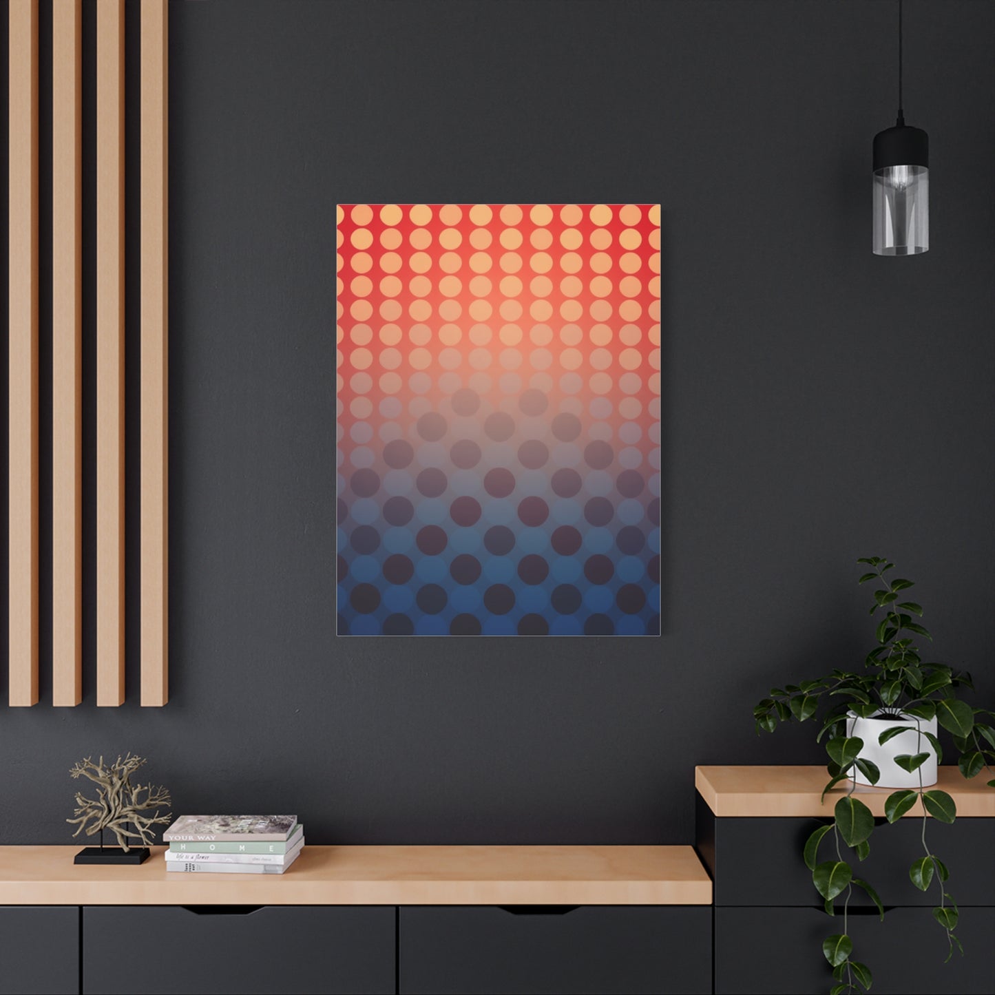 Supreme Polka Dot Pattern Art Collection Wall Art & Canvas Print