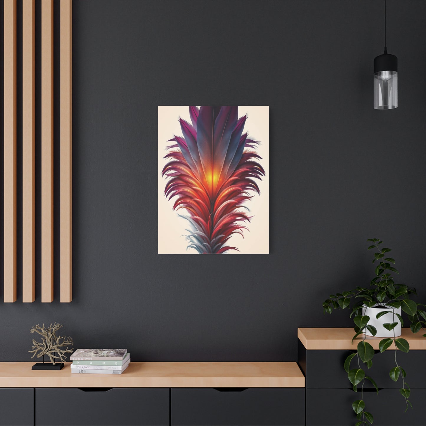 Seraphic Plume Panorama Wall Art & Canvas Print