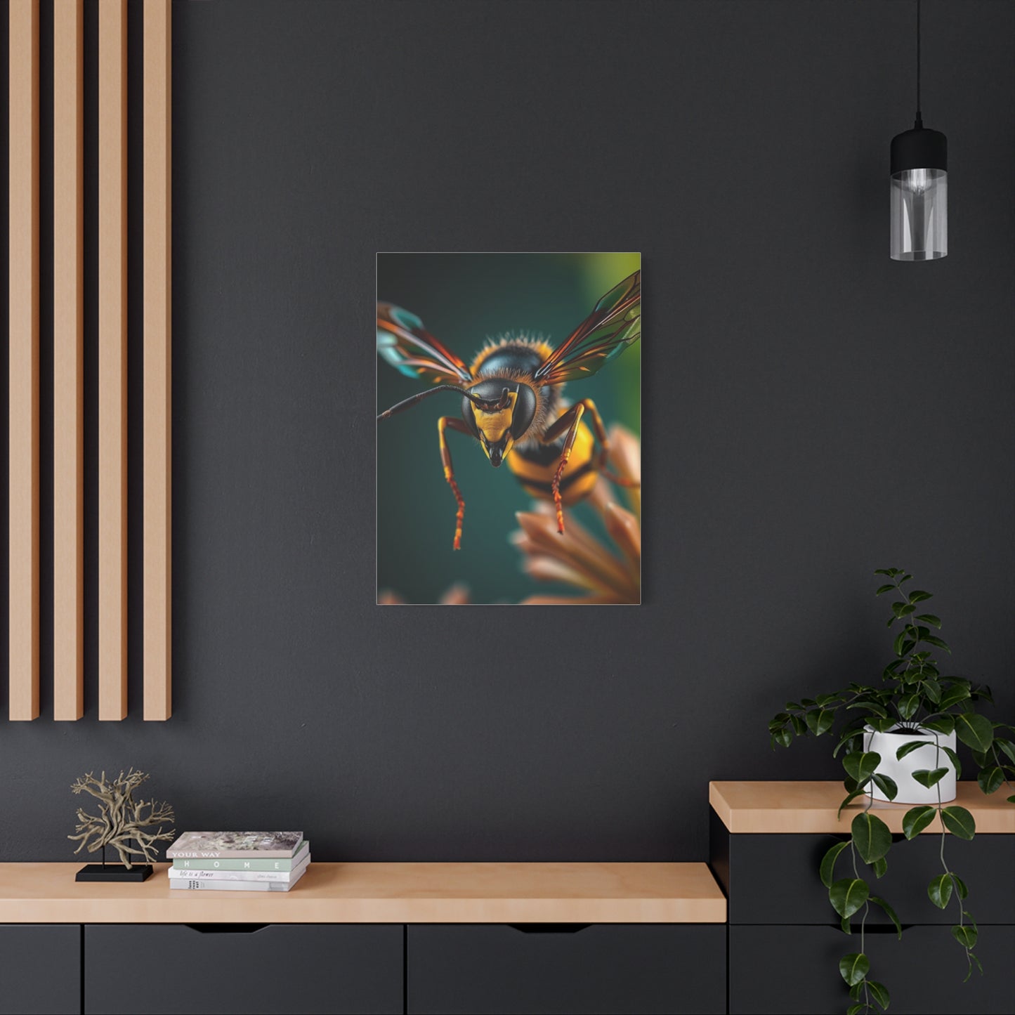 Bees, Hornet & Wasps Art Supreme Canvas Wall Art & Canvas Print