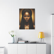 Radiant Braided Queen Portrait Wall Art & Canvas Prints
