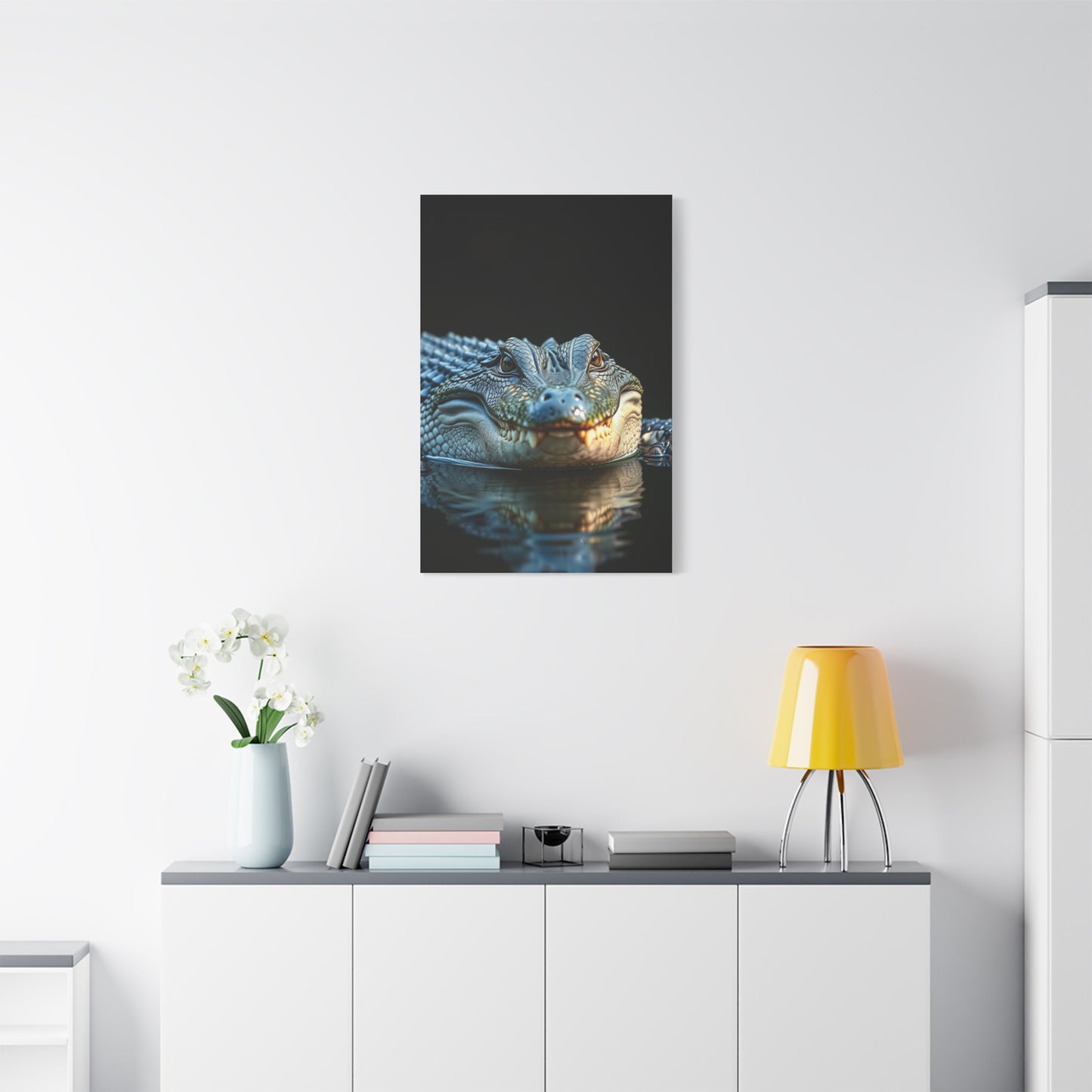 Crocodile & Alligator Art Refined Canvas Wall Art & Canvas Print