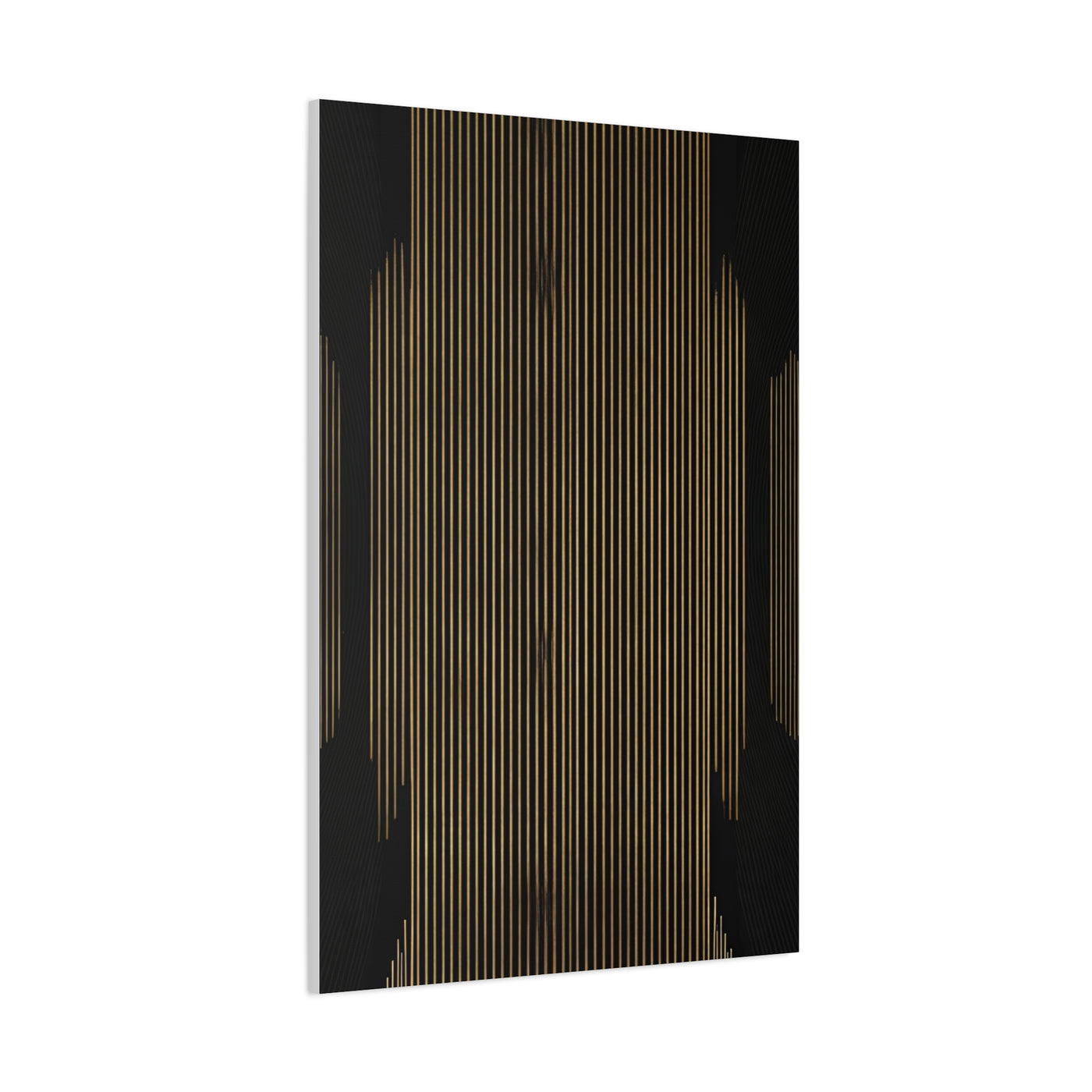 Midnight Gold Column Abstract Wall Art & Canvas Prints