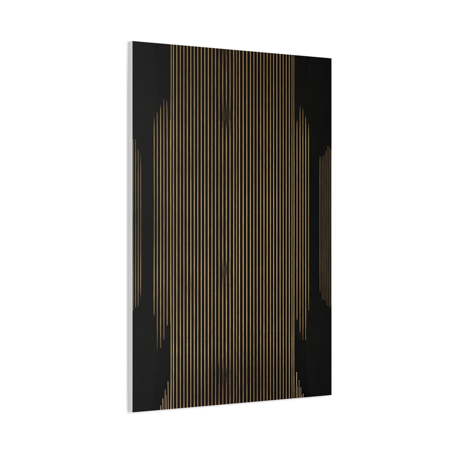 Midnight Gold Column Abstract Wall Art & Canvas Prints