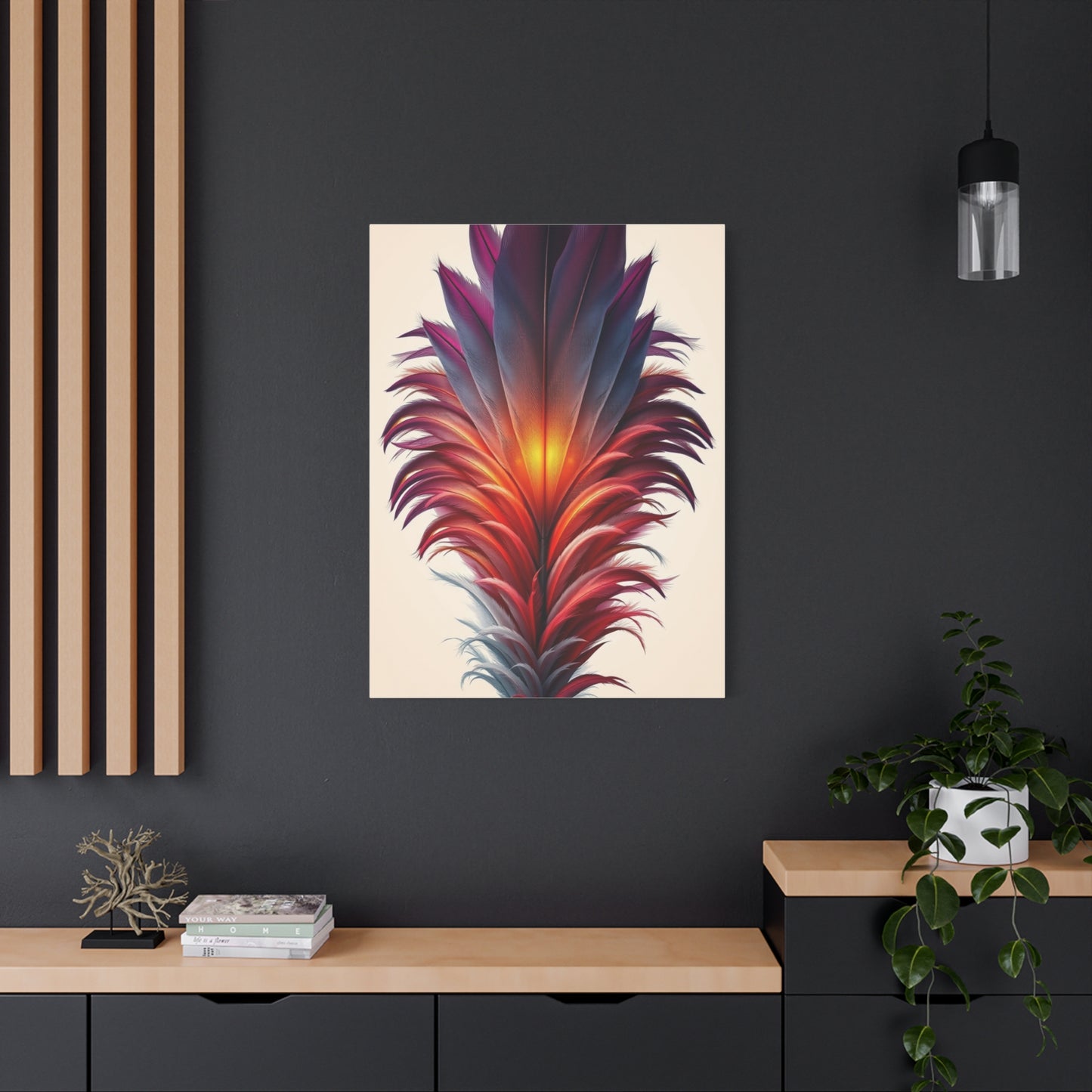 Seraphic Plume Panorama Wall Art & Canvas Print
