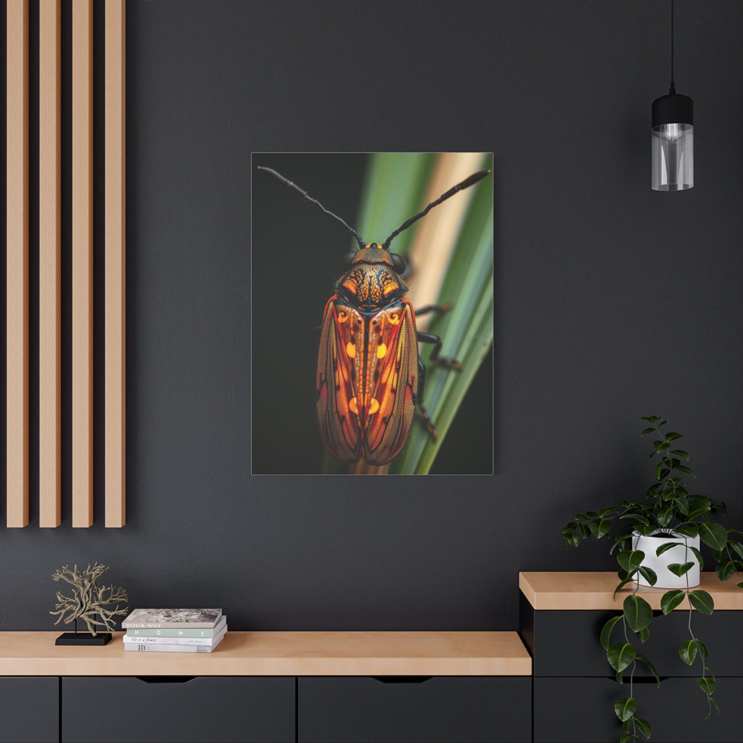 Firefly (Lighting Bug) Art Refined Canvas Wall Art & Canvas Print