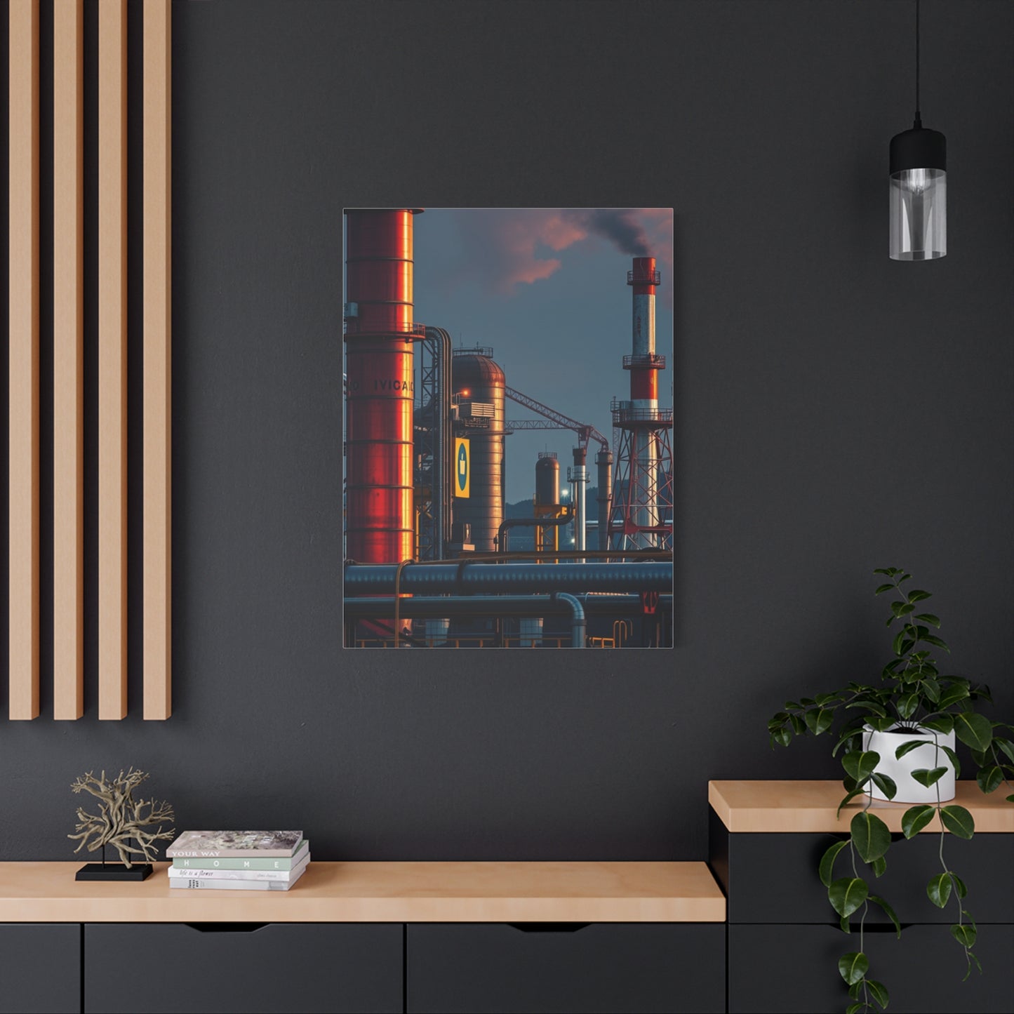 Industrial Art Refined Canvas Wall Art & Canvas Print