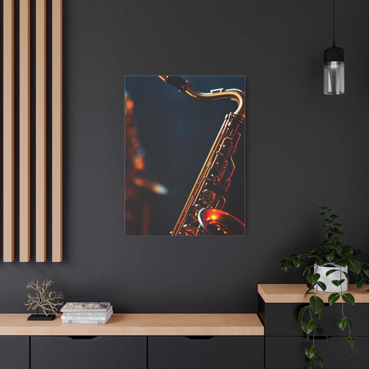 Saxophone Art Canvas Art 3 Wall Art & Canvas Print