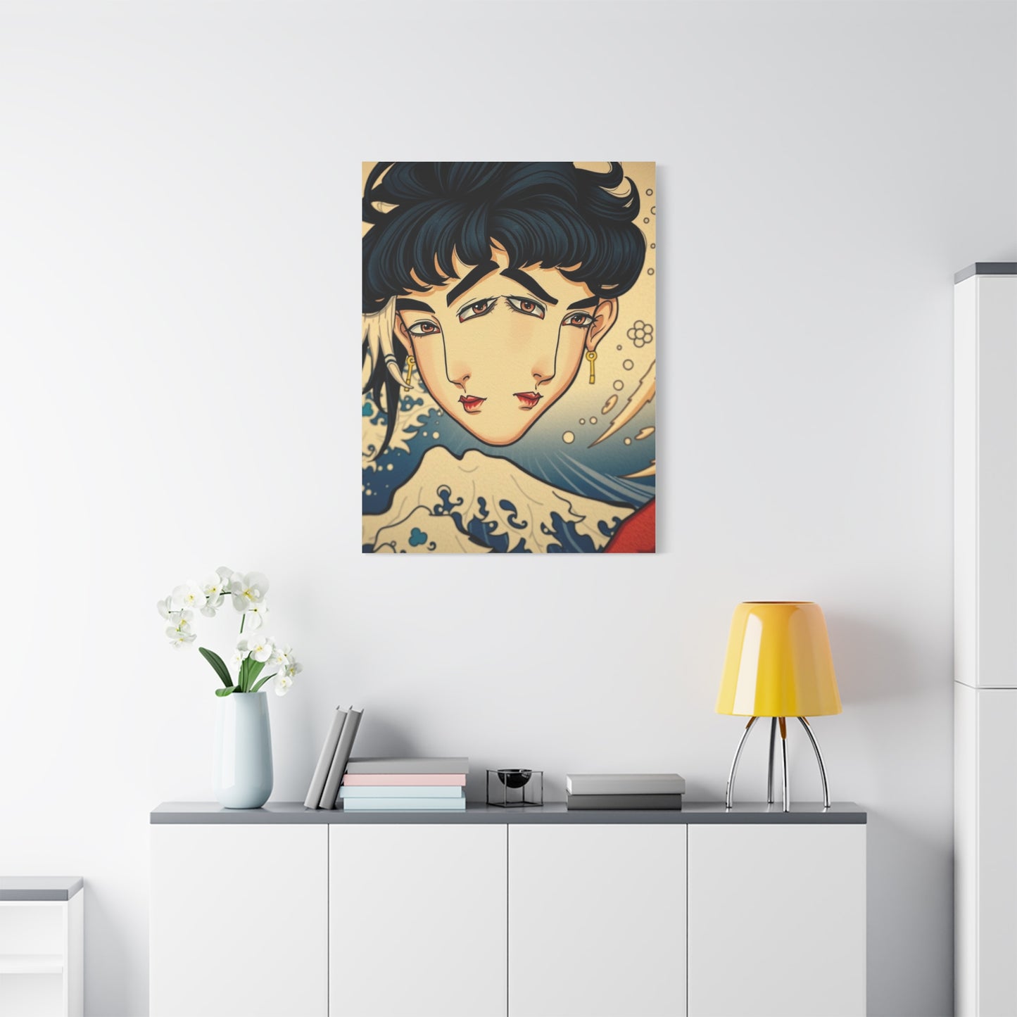 Celestial Ukiyo-e Masterpiece Wall Art & Canvas Print