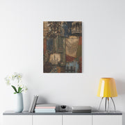 Vintage French Quarter Collage Composition Wall Art & Canvas Print