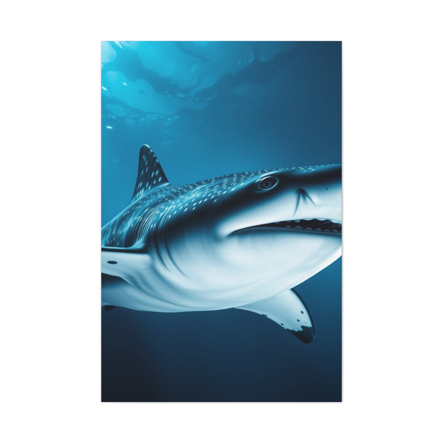 Supreme Whale Shark Art Beautiful Collection Wall Art & Canvas Print