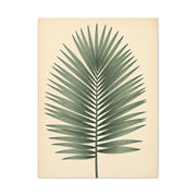 Palm Leaf Minimalist Illustration Wall Art & Canvas Prints