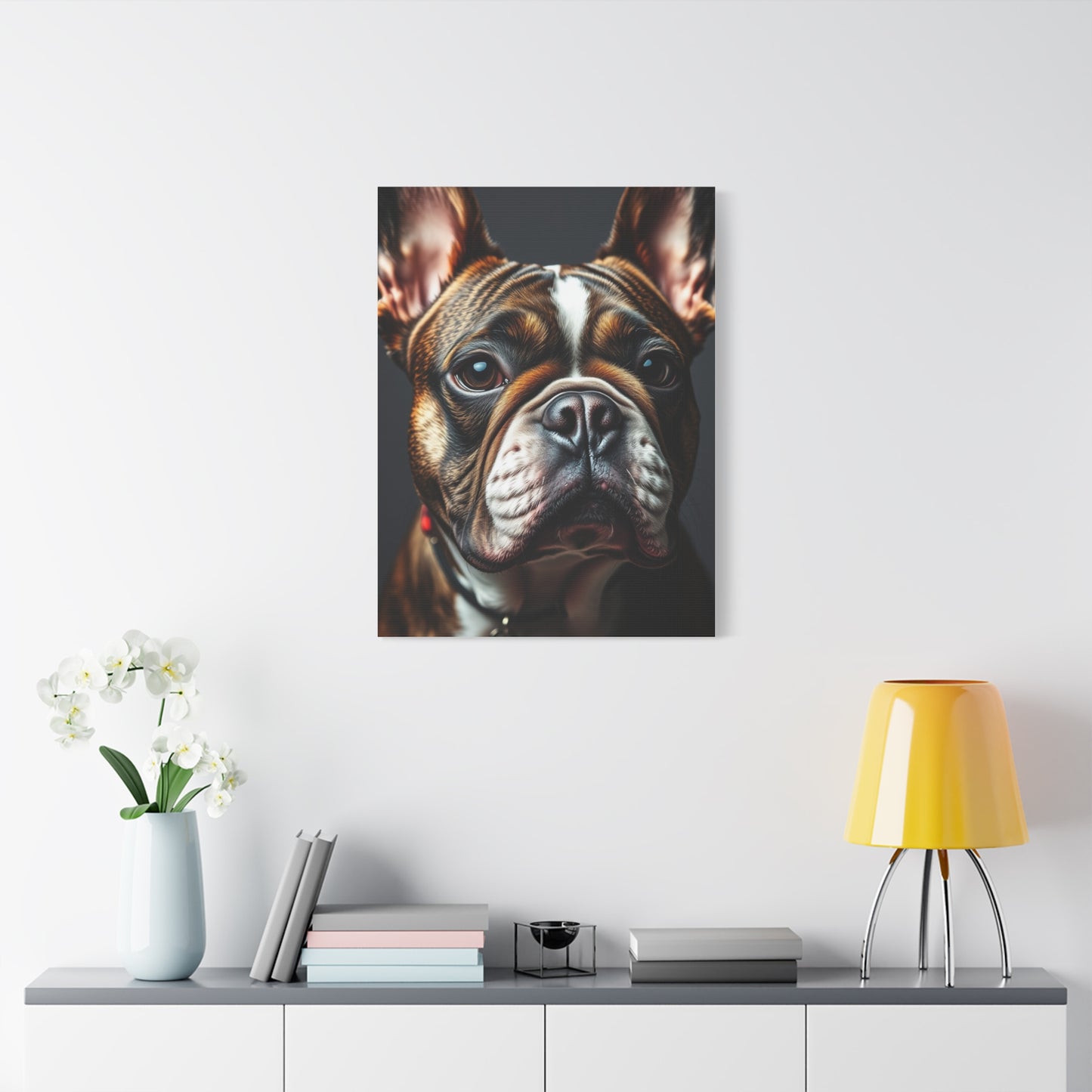 Supreme French Bulldog Art Beautiful Collection Wall Art & Canvas Print