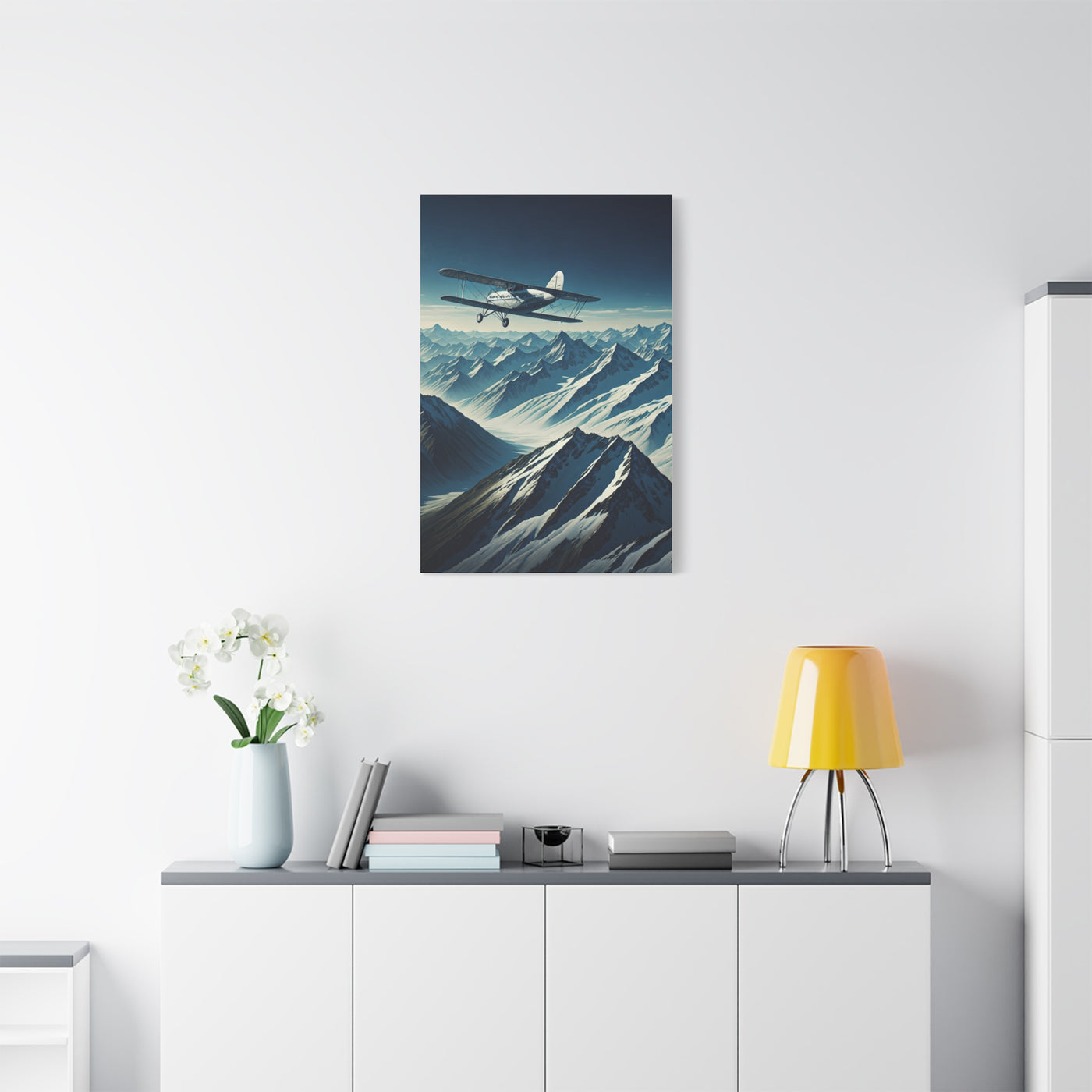 Mountain Range Aviation Escape Wall Art & Canvas Prints