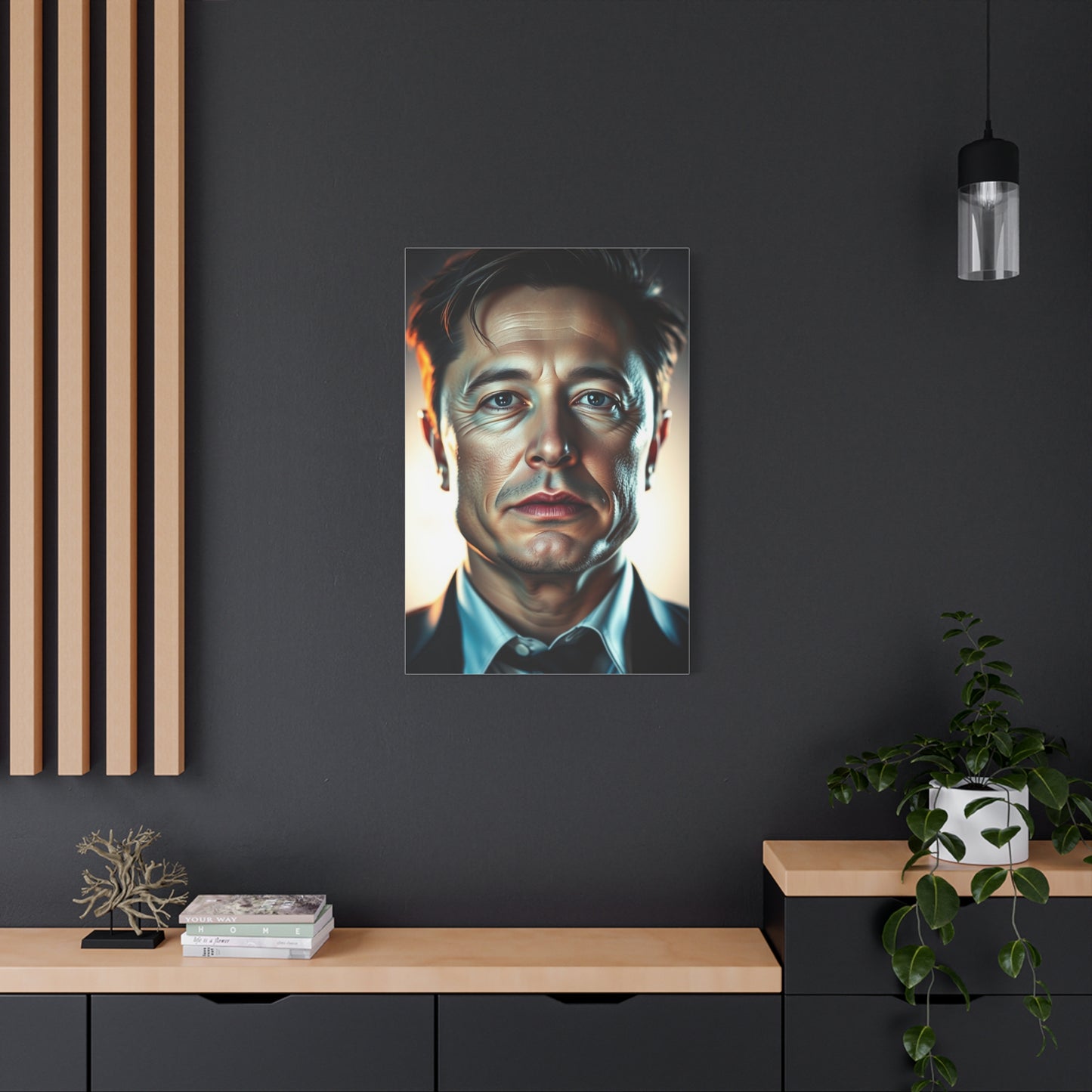 Vision Elon Musk Art Art Wall Art & Canvas Print