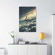 Squadron Flight Over Endless Skies Wall Art & Canvas Prints