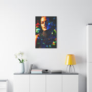 Luminous Fashion Portrait Contemporary Wall Art & Canvas Print