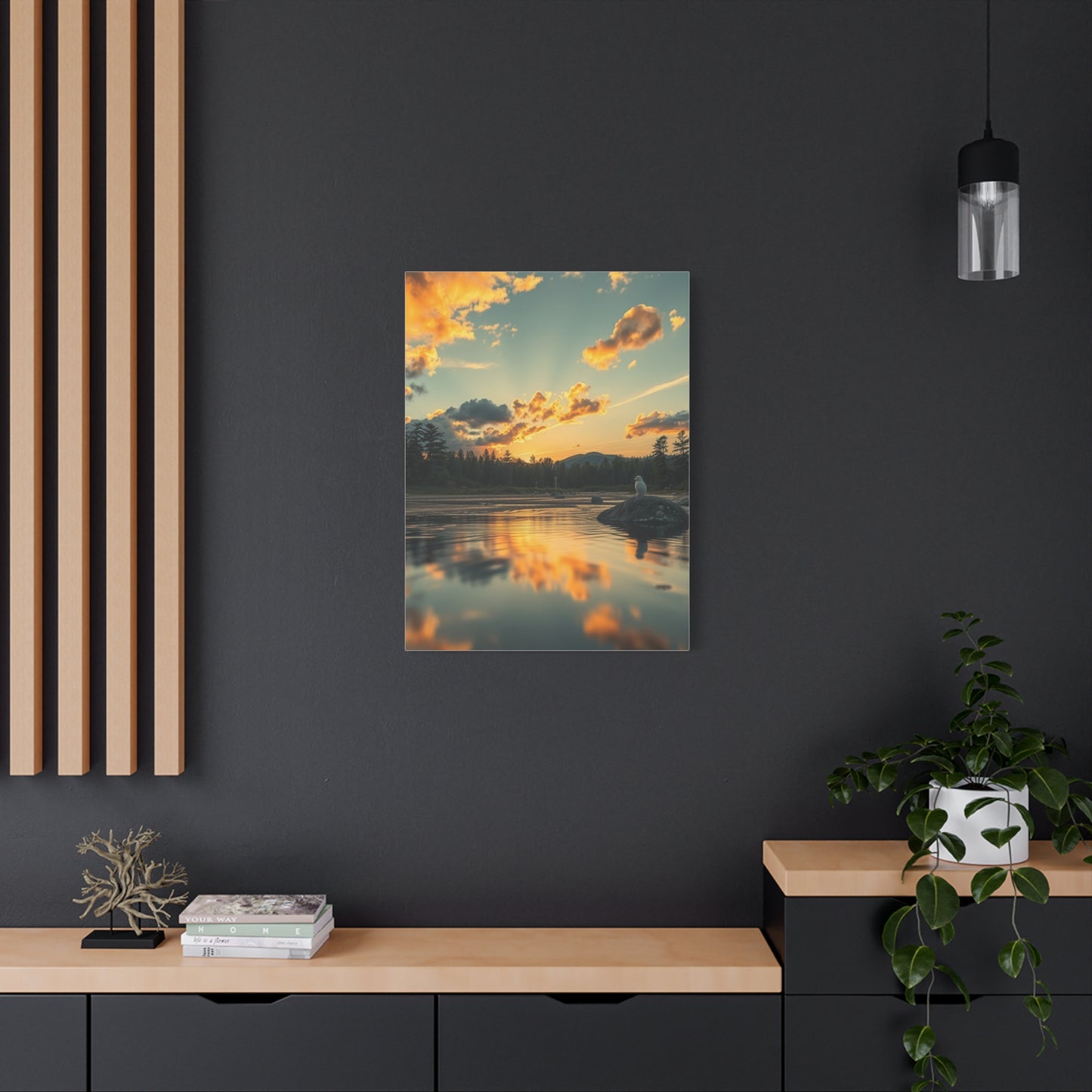 Radiant Canopy Creation Wall Art & Canvas Print