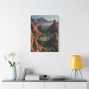 Desert Canyon Golf Course Aerial Wall Art & Canvas Print