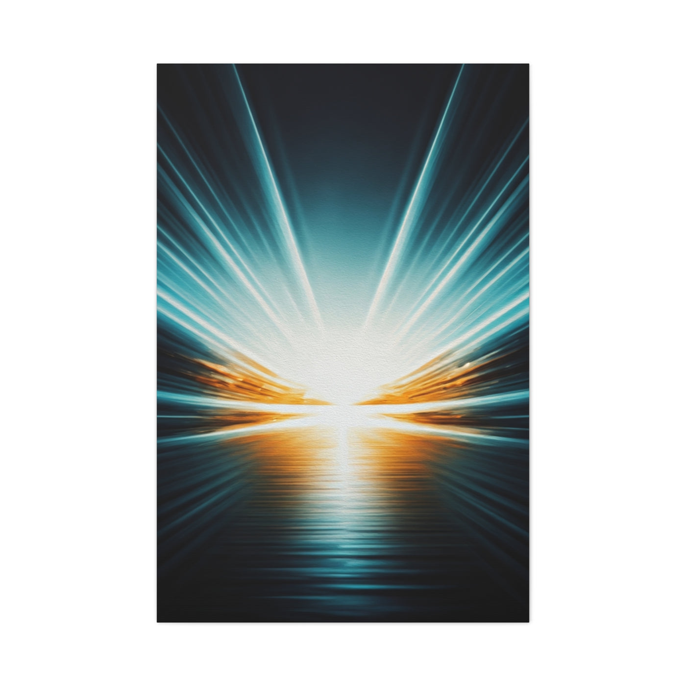 Golden Light Over Water Wall Art & Canvas Prints