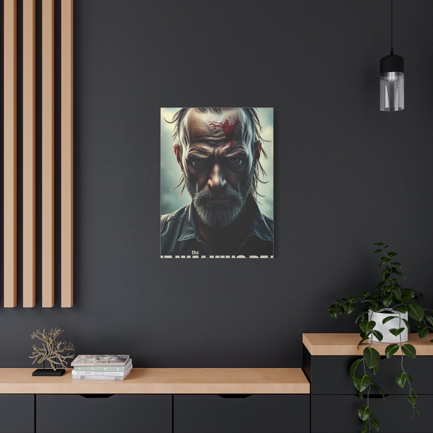 The Walking Dead Characters Art Supreme Canvas Wall Art & Canvas Print
