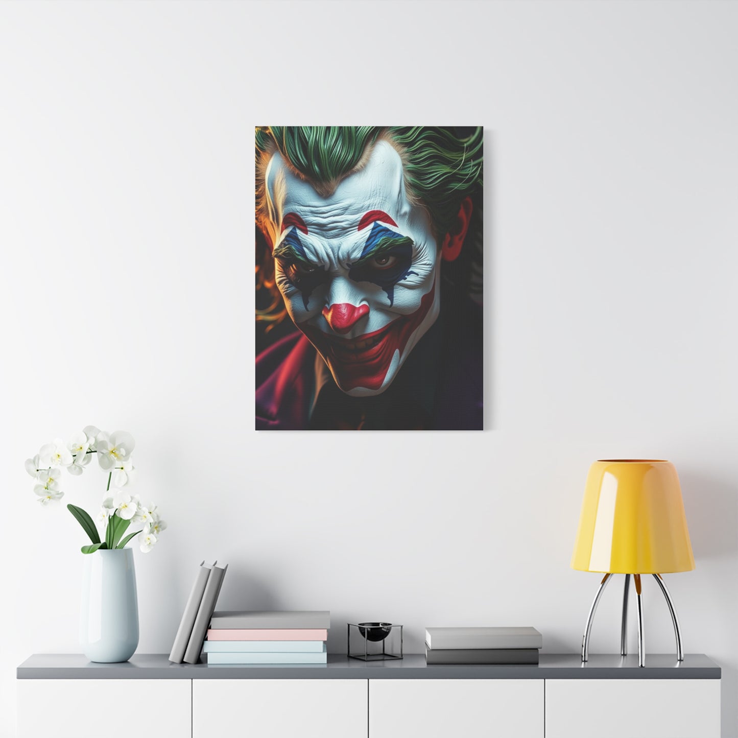 The Joker Art Supreme Canvas Wall Art & Canvas Print
