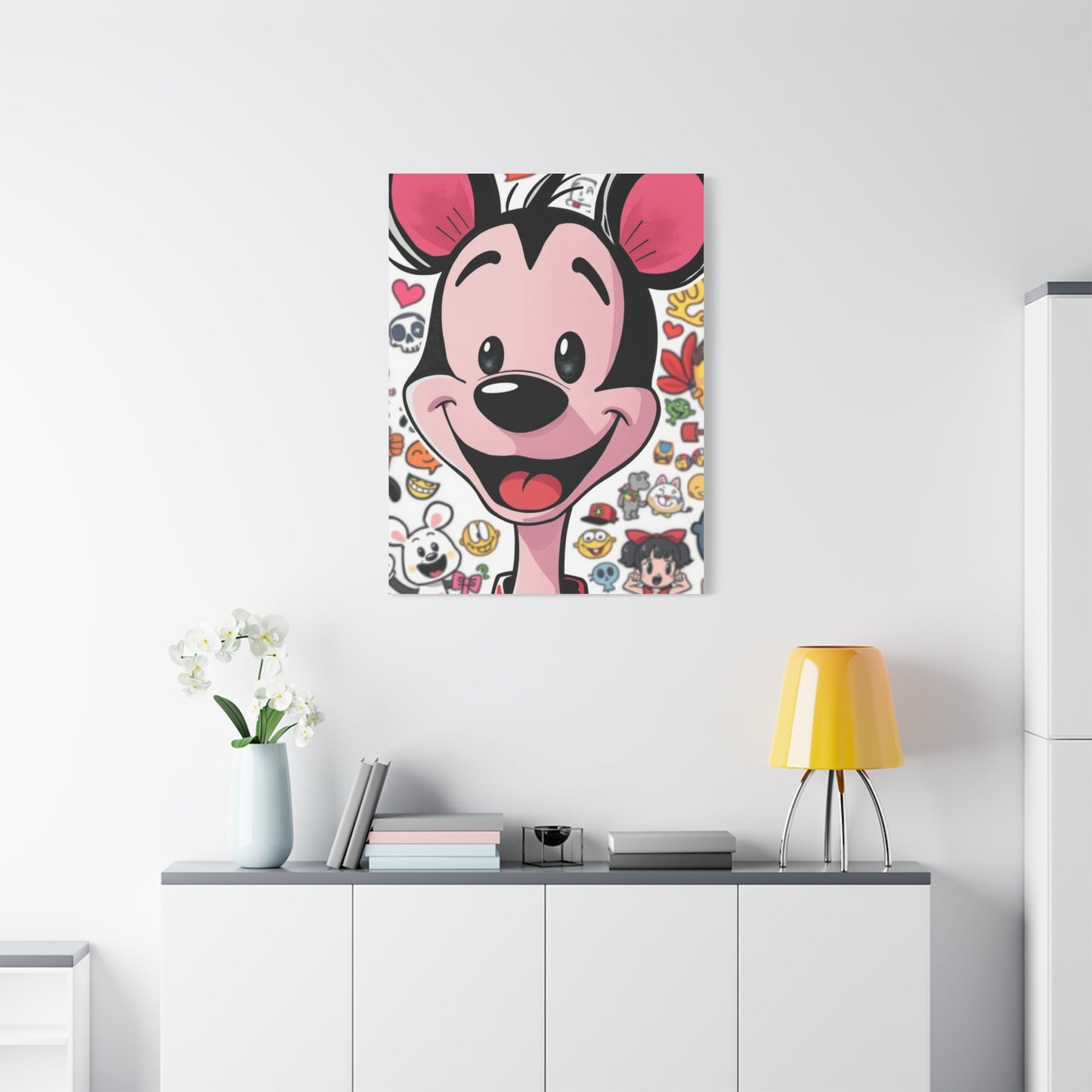 Grand Doodle Symphony Canvas Wall Art & Canvas Print