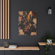 Cabaret Night Collage Scene Wall Art & Canvas Print
