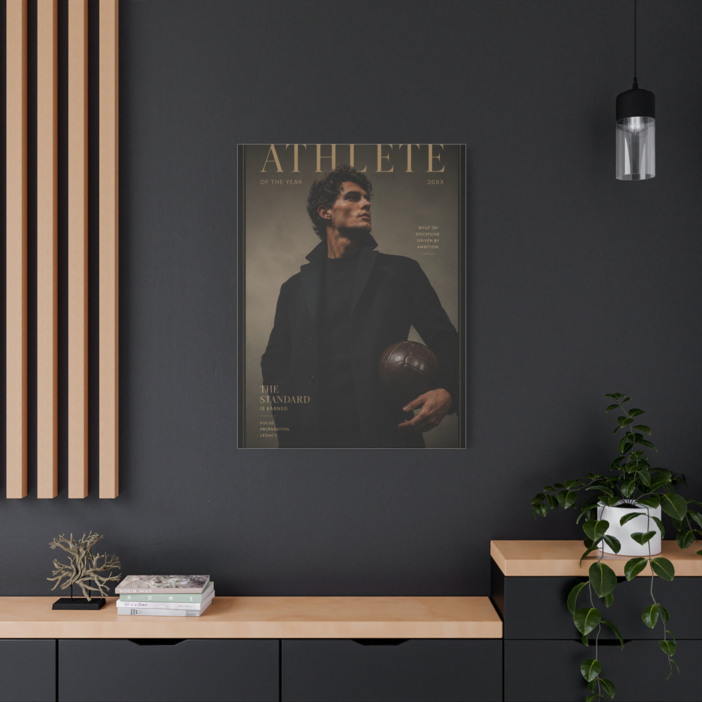 Athlete of the Year Editorial Sports Wall Art & Canvas Print