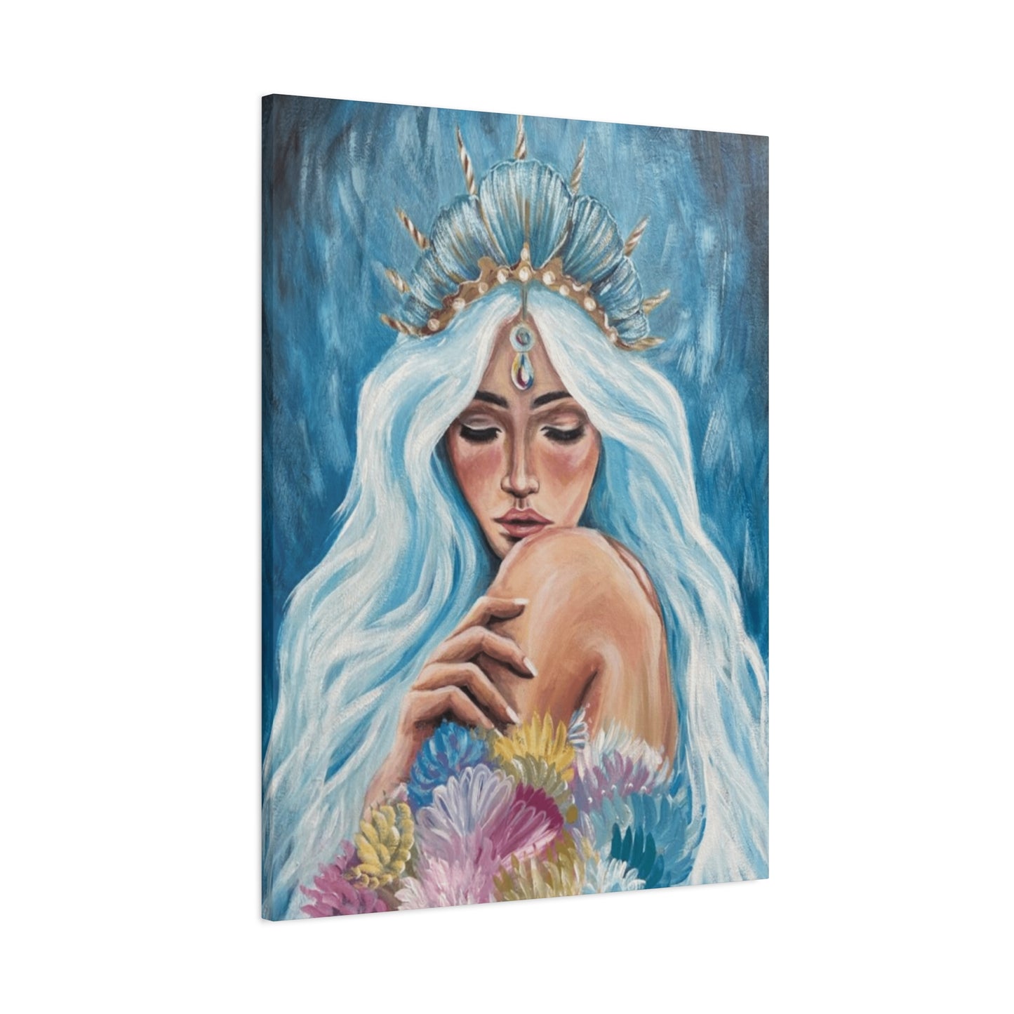 A Mermaid Queen Wall Art & Canvas Prints
