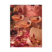 Galentine Celebration Luxe Party Still Life Wall Art & Canvas Print