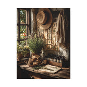 Farmhouse Herb Kitchen Still Life Wall Art & Canvas Print