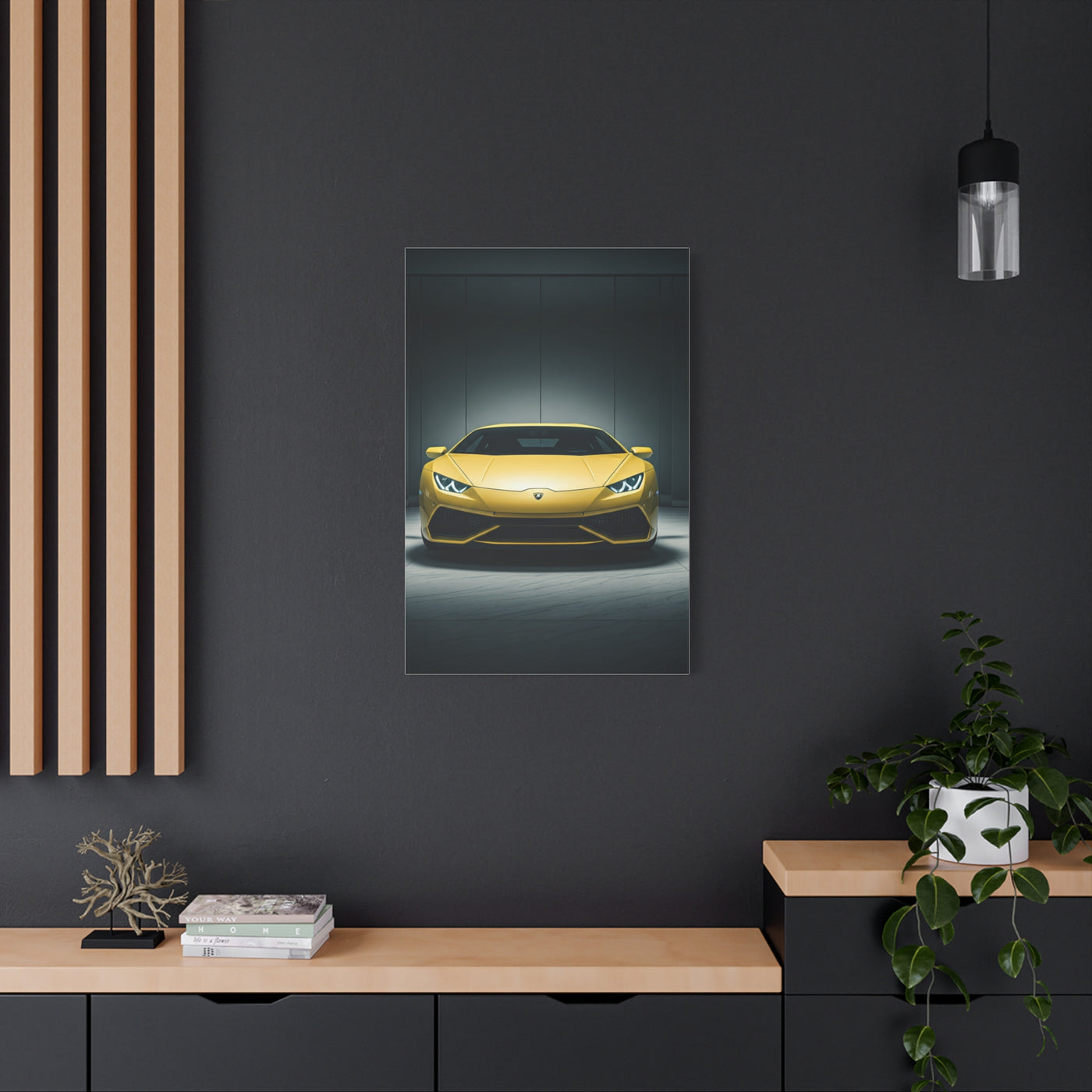 Lamborghini Huracán Studio Display Wall Art & Canvas Prints