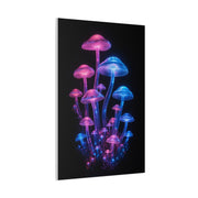 Neon Fungi Luminescence Wall Art & Canvas Print