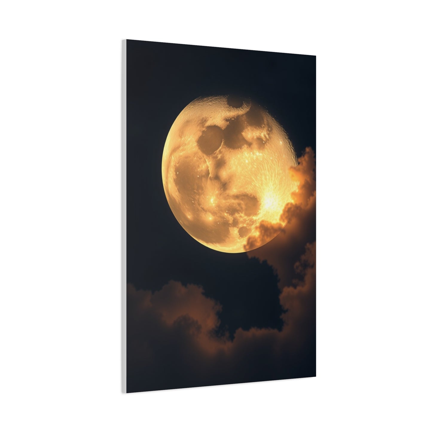 Supreme Crescent Moon Art Beautiful Collection Wall Art & Canvas Print